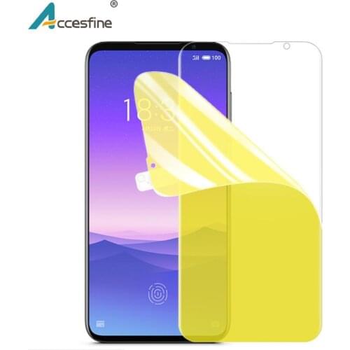 5D Hydrogel Front Film For Meizu 16s TPU Nano Screen Protector For Meizu 16 16 Plus 16x Full Coverage Protective Soft Membrane