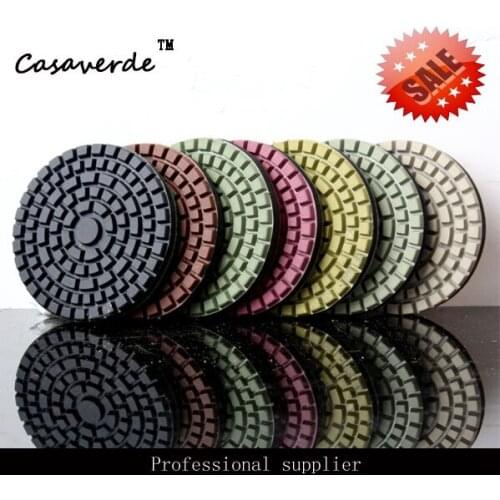 DC-FP03 diamond 3 inch 80mm diamond floor pads for polishing concrete or stone floor