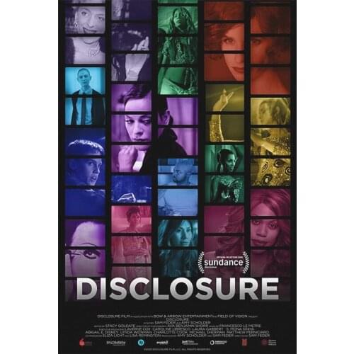 D0865 Disclosure Trans Lives on Screen Movie Silk Fabric Poster Art Decor Indoor Painting Gift