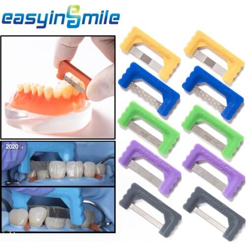 Dental Restorative Strip System Saw Interproximal Cleaner Polishing Strip Diamond For interproximal stain removal and cleaning