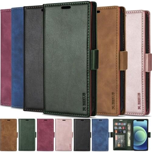 Leather Flip Wallet Case For Samsung Galaxy A21S A50S A30S A12 A11 A70 A70S A10 M10 A10E A71 A52 A51 A42 A41 A40 Etui Cover Bag