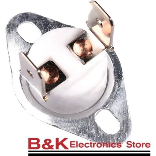 KSD302 16A 250V 135-300 degree Ceramic KSD301 Normally Closed Temperature Switch Thermostat 45 55 60 65 70 75 80 85