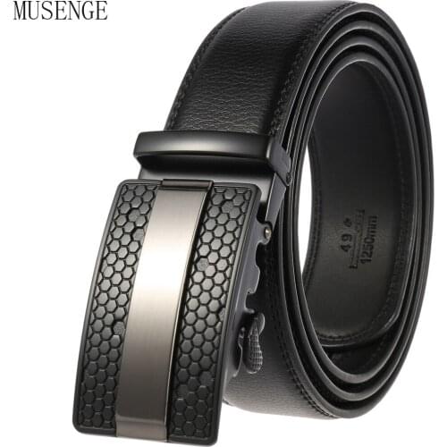 Mens Business Style Belt Designer Leather Strap Male Belt Automatic Buckle Belts For Men Top Quality Girdle Belts For Jeans