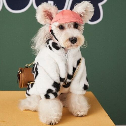 Luxury Pet Dog Coat New Design Dog Fleece Coat Puppy Warm Jacket Terrier Bulldog Teddy Chihuahua ropa de perro Winter Pet Coat