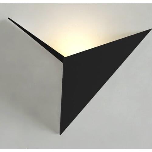 Sanmusion led lamps for outdoor garden lawn front door aisle decoration ip33 aluminum decor wall lights daily night light