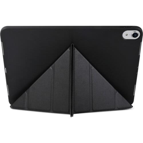 Transmutative Case for Apple iPad Pro11 11 inch 2018 Released Cover Ultrathin PU Folping Flip Stand tablet shell funda+Pen+ Flim