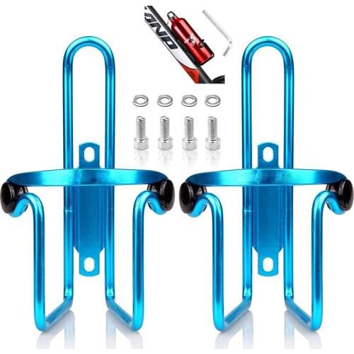 1 PCS Aluminum Alloy Bicycle Water Bottle Holder MTB Bicycle Drink Water Bottle Rack Holder Outdoor Cycling Bike Accessories