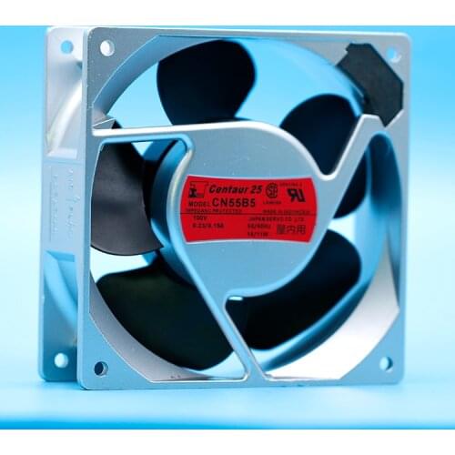 100V Fan Japan For Servo CN55B5 12cm 12038 100v 14/12W Ac Cabinet Cooling Fan