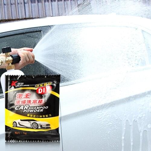 10Pcs Universal Car Wash Shampoo For VW jetta Golf POLO Passat Cruze HYUNDAI IX35 Solaris Skoda Opel Mokka