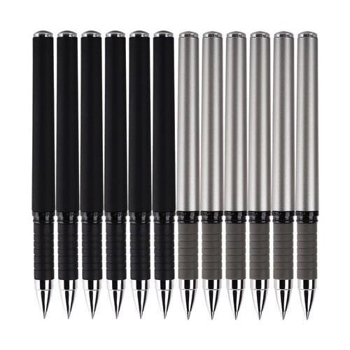 12pcs Stationery S26 gel pen 0.7mm water Pen Signature Pen Classic Office pen