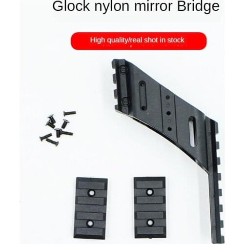 TOtrait Hunting Gun Accessories Glock 17 Nylon Rail Side Rails Water Bomb Glock Bracket