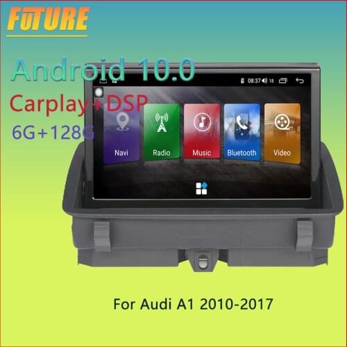6G 128G Android 10 Car Multimedia Player For Audi Q3 A1 2013 2014 2015 2016 2017 2018 GPS Navigation Video Radio 2 Din Head Unit