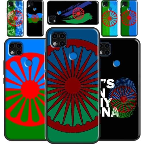 Gypsy Romani Roma Flag Case For Xiaomi Redmi Note 10 Pro Note 9S 8T 8 9 Pro Phone Cover For Redmi 9 9T 9A 9C 8A