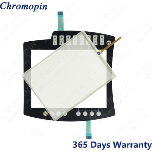 Touch Screen Panel Glass Digitizer for KUKA KRC4 00-168-334 teach pendant + Membrane Keyboard Keypad
