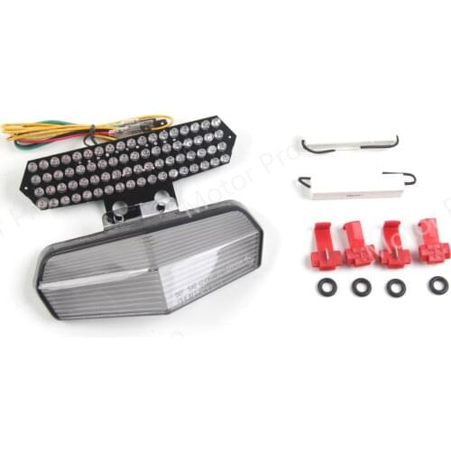 For Ducati 749 999 Multistrada 2002 - 2007 Motorbike LED Turn Signal Brake Tail Light Tailllight Replacement 2004 2005 2006