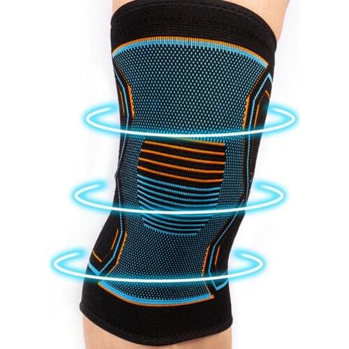 Nylon Knee Brace Breathable Knee Support Pads Running Cycling Bandage Basketball Elastic Adult Brace Protector For Men And Women