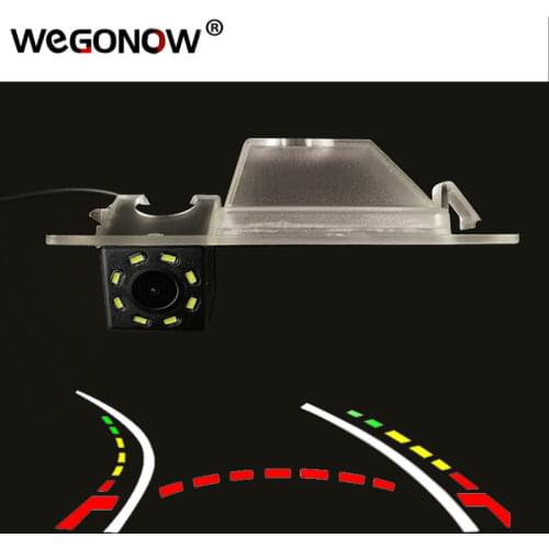HD Wireless Car CCD Rear Camera Fisheye 4 8 12 led dynamic Night Vision bracket For Mazda Axela 3 Mazda3 M3 Sedan 2013 - 2018