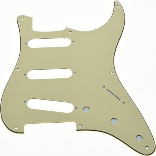 KAISH Light Cream 8 Hole Vintage ST Pickguard Scratch Plate