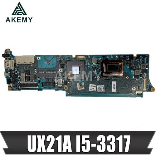 Akemy UX21A motherboard i5-3317U fit for UX21A REV 2.0 laptop motherboard fully tested working