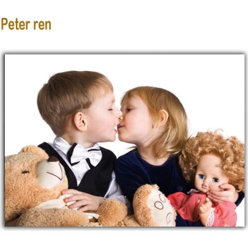 Dream Lover kiss Diamond embroidery Diy Craft diamond painting cross-stitch diamond mosaic Paste full canvas picture rhinestones