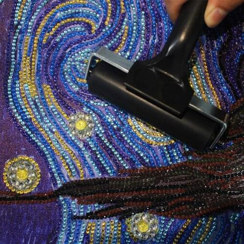 5D Diamond Painting Tool Set Plastic Roller DIY Diamond Painting Accessories for Diamond Painting Black Roller