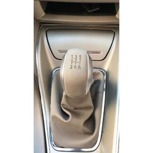 Gear Shift Knob Set Sport Type Beige Color For Citroen C5 For 5 Speed