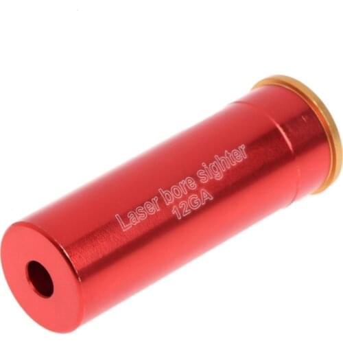 Red Dot Laser Bore Sight 12 Gauge Barrel Cartridge For 12GA Caliber Laser Wavelength 635-655nm