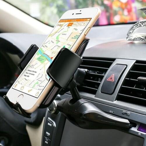 Cell Phone Stand CD Slot Car Holder For iPhone X 8 Xiaomi 4a Redmi 4x For Car Phone Holder Cd Smartphone Mobile Mount Holder