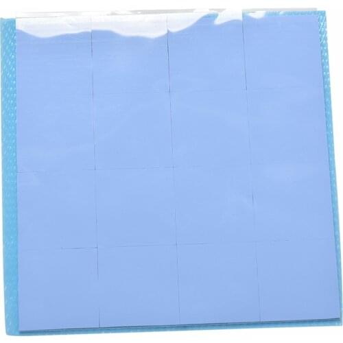 100*100*1mm PC GPU CPU Cooling Silicone Pad Heatsink Heat Conductive Silicon Mat Cut & Uncut Thermal Conductive Silicone Pad