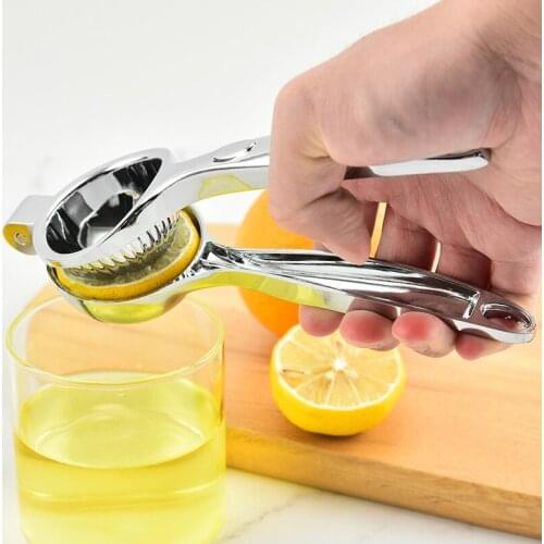 Food Grade Stainless Steel Citrus Fruits Squeezer Manual Juicer Citrus Kitchen Tools Helper Lemon Juicer Orange Fruit Pressing