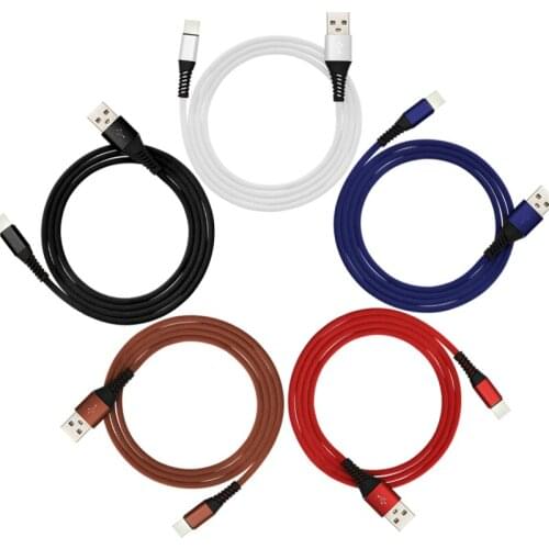 1M USB Cable For iPhone 11 pro max XR 2A Fast Charging Usb Data Cord for iPhone 8 X 11 iPad iPod Mobile Phone 8pin Cables Wire