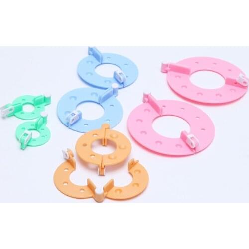 8 Pcs Pompom Maker Kit Knitting Crafts Different Sizes Plush Ball Making Tool SUB Sale