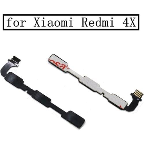 Test QC for Xiaomi Redmi 4X Power Volume Side Key Button Flex Cable ON OFF Switch Flex Cable Replacement Repair Parts