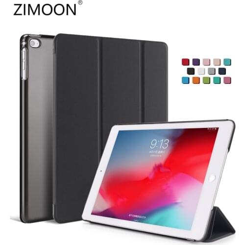 Case for iPad mini 2/3/4/5 for iPad 9.7 2017 2018 Air 2/3/4 Smart Cover for iPad 2/3/4 Pro 9.7/10.5/11 Hard Case for iPad 10.2