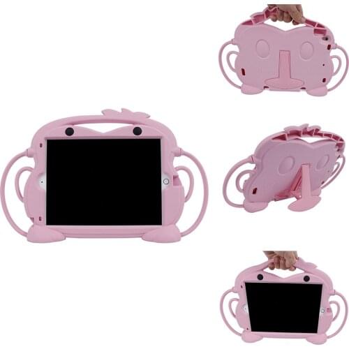 Case For iPad Pro 11 Air 4 10.9 with Pen slot Kids Cartoon Monkey Silicone Shockproof Tablet Cover For iPad Air3 Pro10.5 10.2