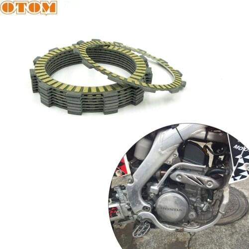 OTOM Motorcycle Clutch Friction Plates (101mm+108mm) Clutch Disc Kit 22202-KSC-670 For HONDA CRF250R 08-20 CRF250X 04-19 CRF250R