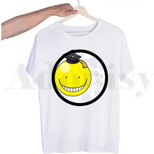 Assassination Classroom Anime Koro Sensei Tshirts Men Fashion Summer T-shirts Tshirt Top Tees Streetwear Harajuku Funny
