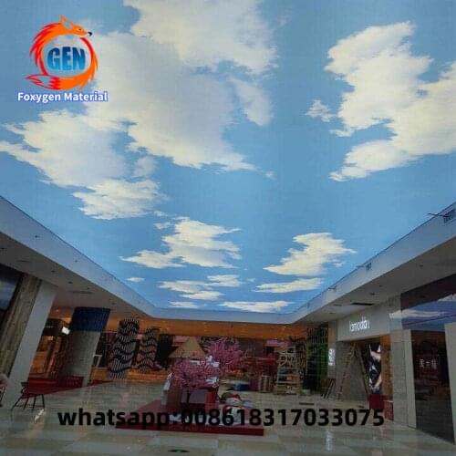 False ceiling fabric decorate furniture perforated particle board ceiling tile