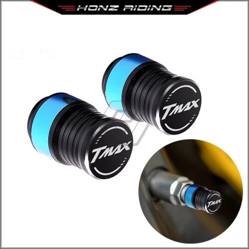 For Yamaha Tmax 150 250 530 560 Rim Motorcycle Accessories Valve Stem Cap Set Case