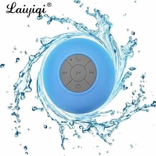 Laiyiqi Christmas gift bluetooth speaker shower bath portable active subwoofer car parlante BT portatil altavoz MP3 Loudspeaker