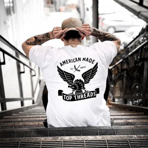 Summer Cotton T Shirt Men Fitness Workout Skinny Short Sleeve T-Shirt Male Bodybuilding Sport Tee Shirt Tops Casual Clothing New