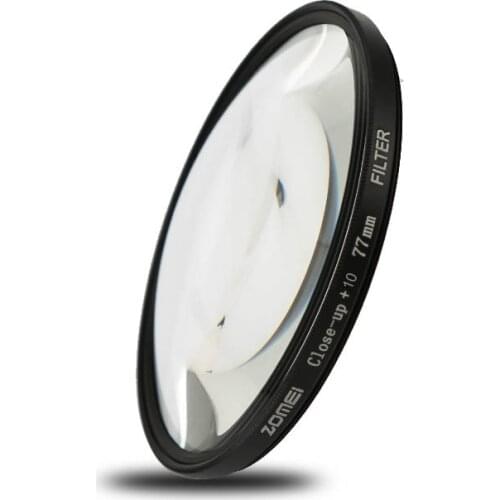 52/55/58/62/67/72/77/82mm Close Up 10 Optical Glass Lens Filter Macro Filter For Canon Nikon Sony Pentax