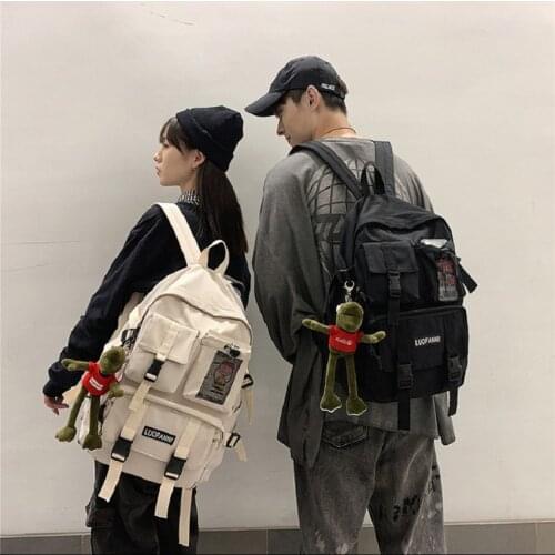 Backpack Women Boy Nylon Travel Mesh Female Student College School Bag Men Girl Cool Laptop Backpack Male Fashion Book Bags Lady