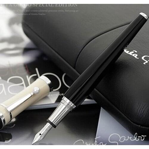 Limited Edition MB Greta Garbo Ballpoint Pen Luxury Rollerball Pens Gel Ink Best Design Fountain Pens for Writing