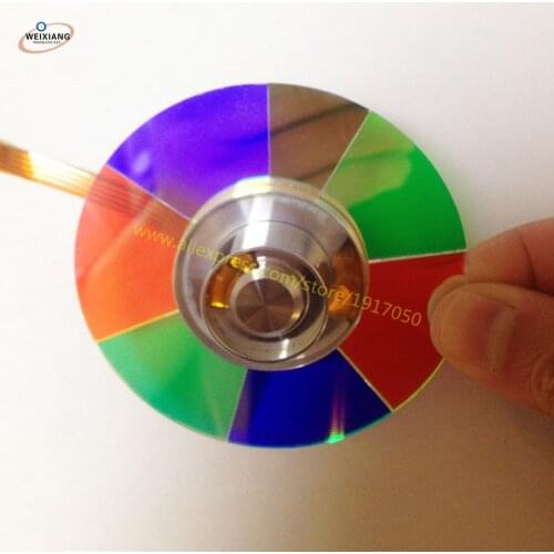 Original TV Color Wheel For Samsung SP67L6HV Projector Color Wheels (Red-Blue-White-Green-Red-Blue-Green 7 segments 65mm)