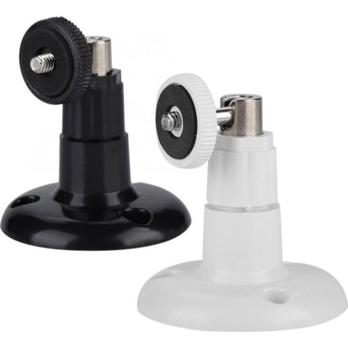 Portable Mini Surveillance CCTV Camera Stand Wall Mount Bracket 360 Degree Rotatable Camera Support Stand Cam