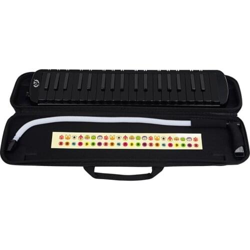 Durable Mouth organ 32 Piano Keys with Carrying Bag Musical Instrument for Music Lovers Beginners Gift Exquisite Workmanship