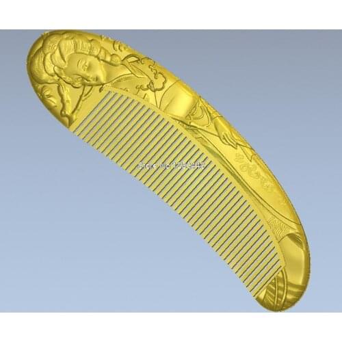 Comb with beauty_3 3d model relief for cnc in STL file format 3D model for CNC machine