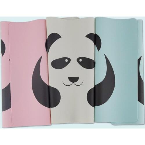 Silicone Placemat Silicone Heat Insulation Pad Kitchen Decoration Decorative Silicone Mat New Cartoon Simple Panda