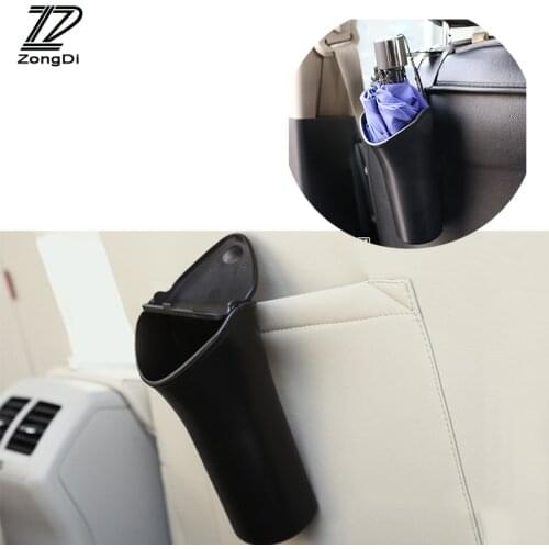 ZD Car Garbage Can Trash Dust Case Umbrella Holder Bin for Toyota c-hr Corolla RAV4 Honda Accord Civic Fit CRV Nissan Qashqai